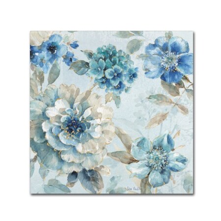 Trademark Fine Art Lisa Audit 'Indigold IX' Canvas Art, 14x14 WAP0533-C1414GG